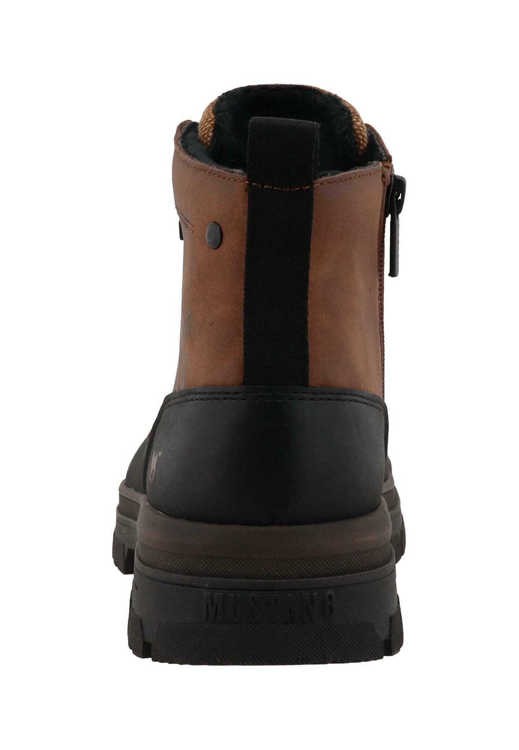 Mustang veterlaarsjes - cognac