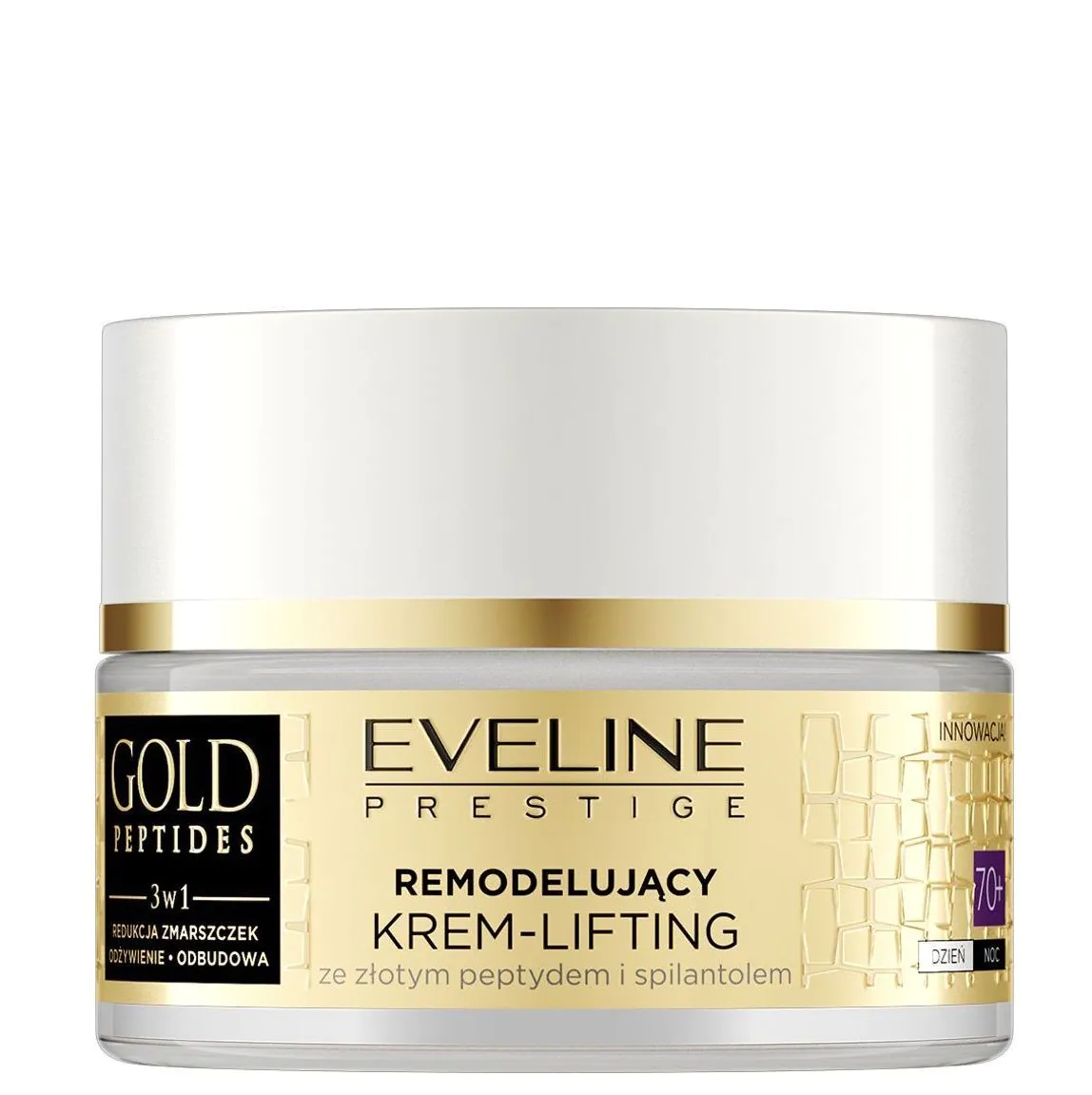 Eveline Gold Peptides Ujędrniający krem-lifting 70+ na dzień i na noc