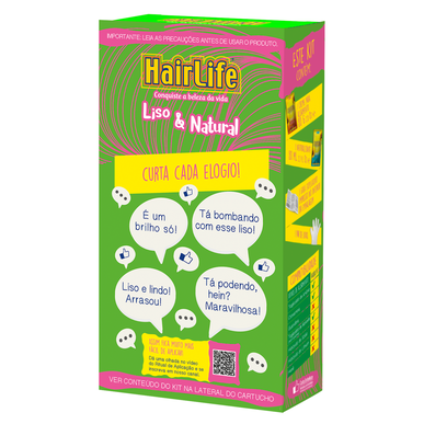 Novex HairLife Φυσικό Σετ ισιώματος 206g 206g