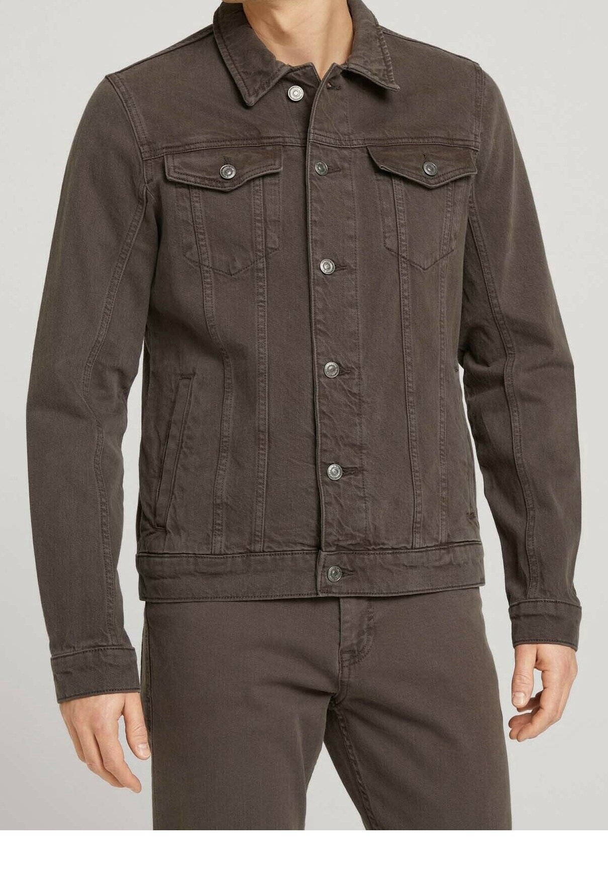 Giacca di jeans TOM TAILOR - grigia