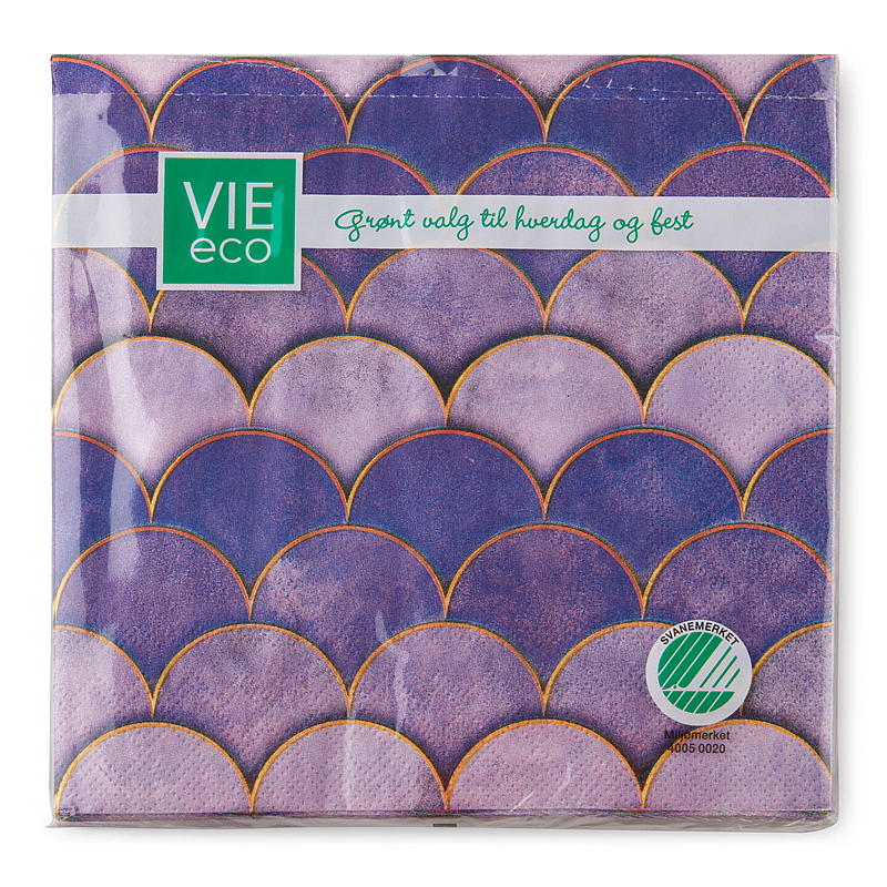 Vie Eco -lautasliinat 20 kpl 33x33 cm, Adventti