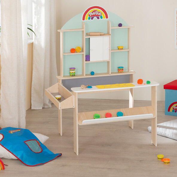 Lekebutikk, roba x Play-Doh, inkludert modelleringsleire og tilbehør