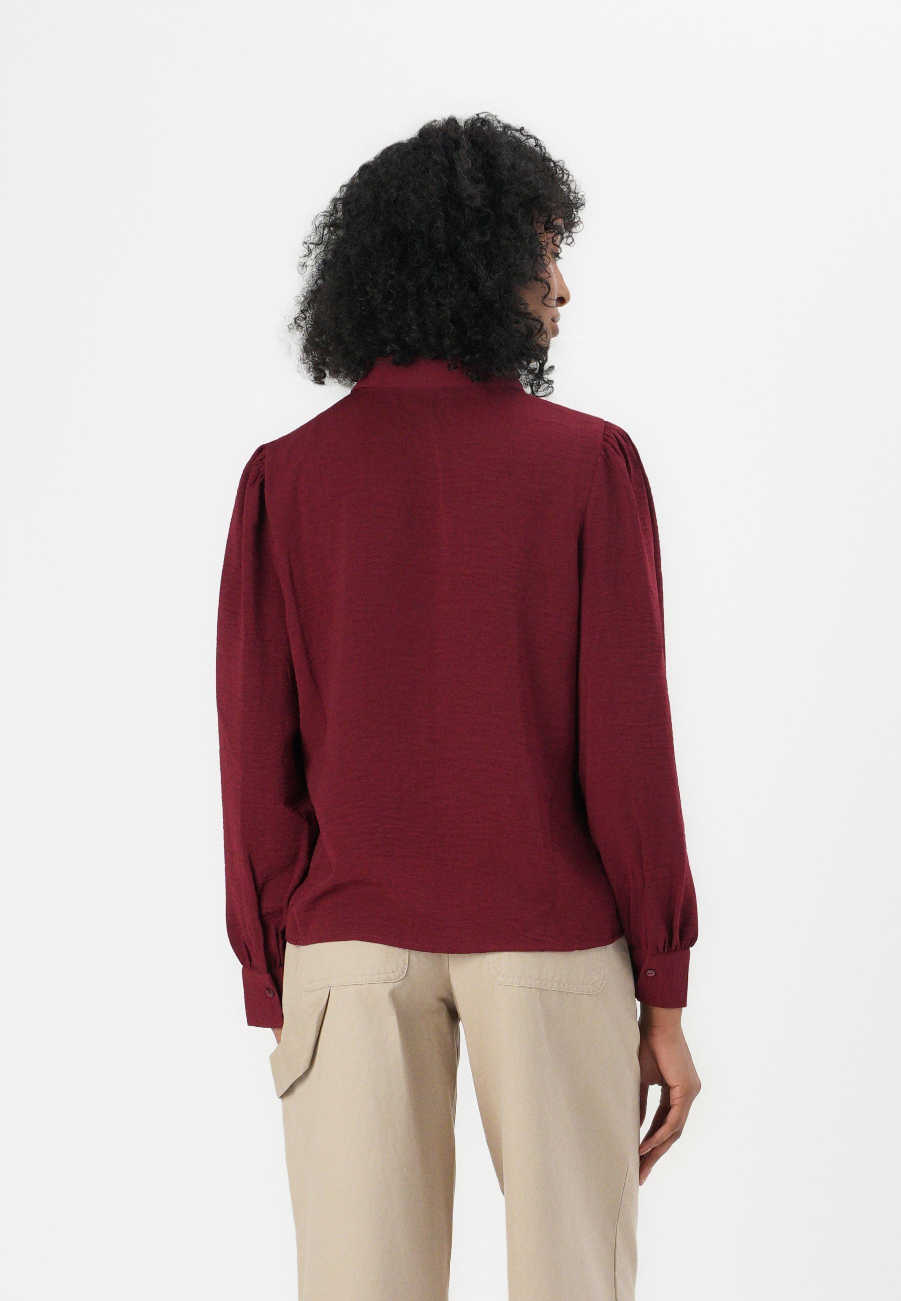 CAMICIA JDY JDYDIVYA - Camicetta con bottoni - cabernet