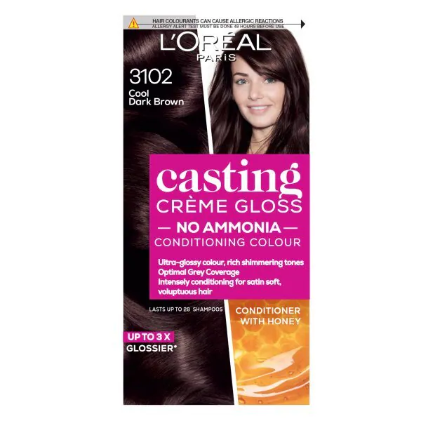 Farba na vlasy Casting Crème Gloss 310 Cool Dark Brown polotrvalá