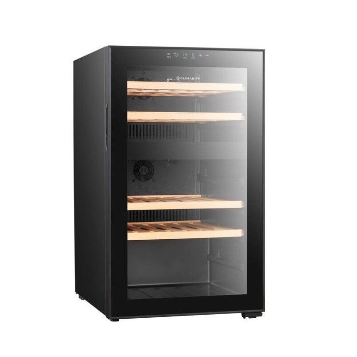 CEPAGE52DZF – Wijnkelder – Climadiff – 52 flessen – 2 zones – 49,5 × 59,9 × 83,5 cm – Klasse F – 37 dB