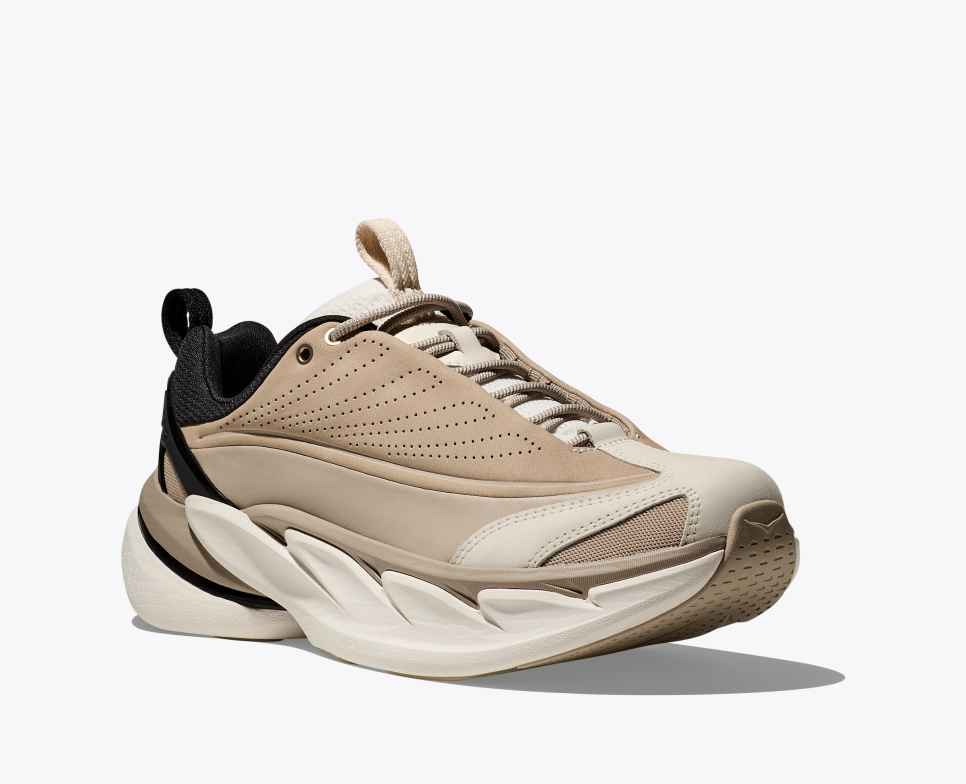 HOKA Elevon X Alabastro / Lino crudo