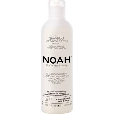 Noah šampon za lase, zeleni čaj in bazilika