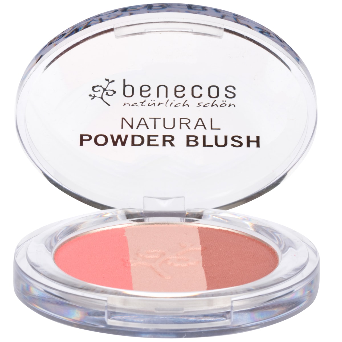 Colorete en polvo natural Benecos - Trío de 5,5 g