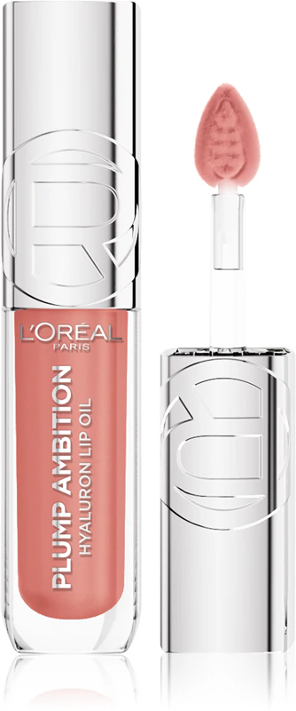 Gloss labial volumizador L'Oréal Paris Plump Ambition com ácido hialurônico