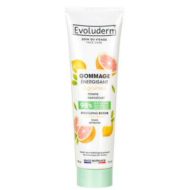 Evoluderm Energigivende sitrusansiktsskrubb 150 ml