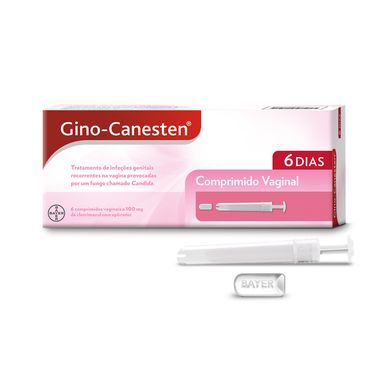 Gino-Canesten Gino Canesten vaginálne tablety 6 tabliet 6 tabliet