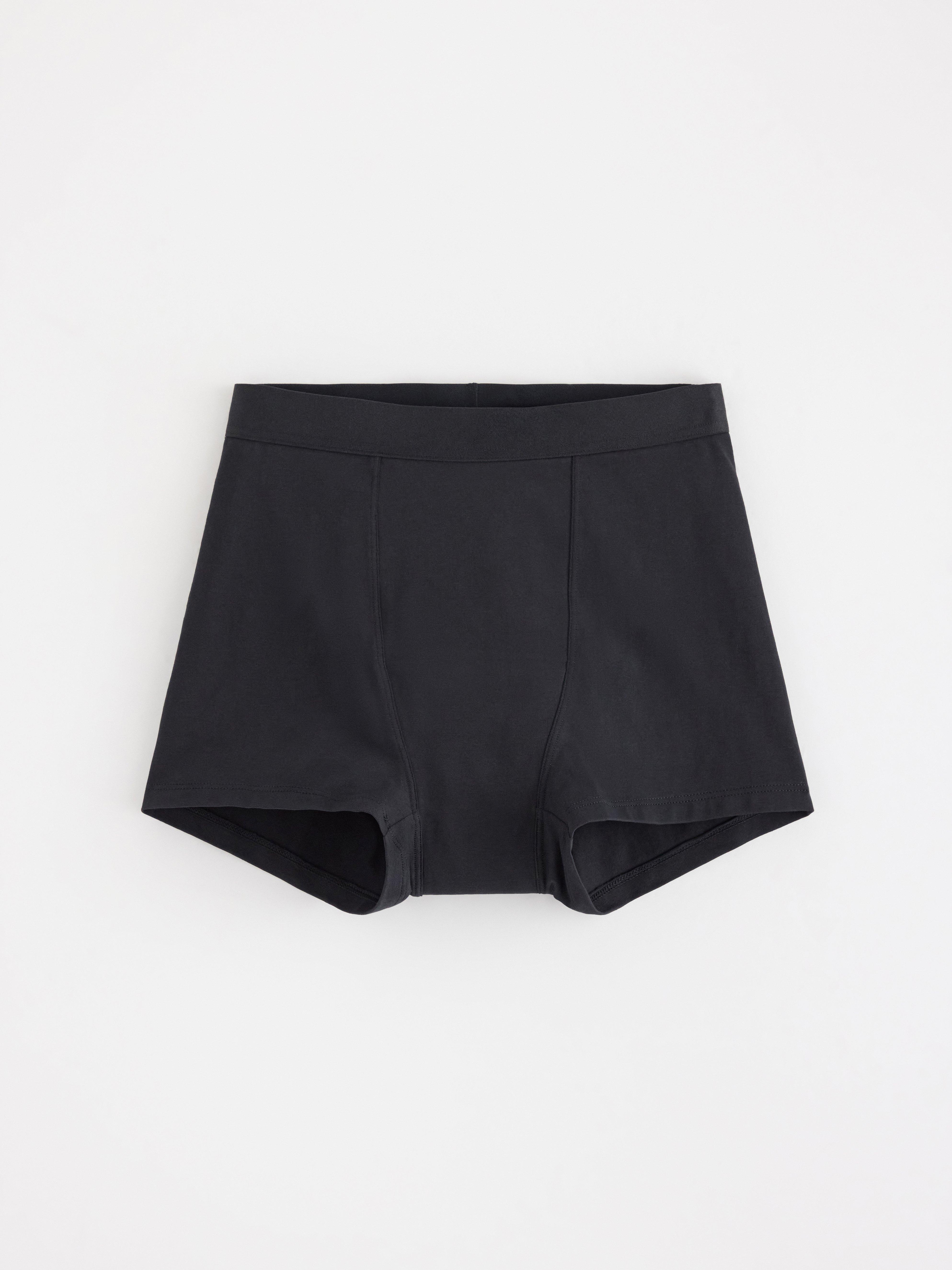Menstrosa med středně absorpční – boxerky – Female Engineering Black