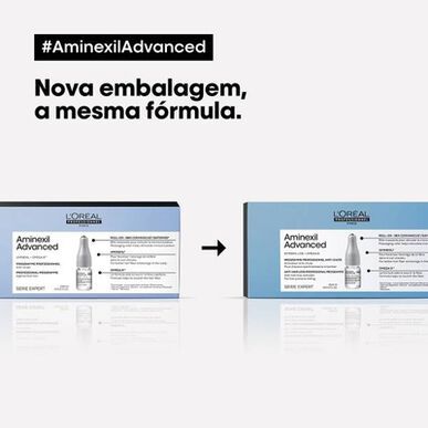 L'Oréal Professionnel Serie Expert Aminexil Advanced Anti Chute Ampoules Anti-Hair Loss Stimulating Redensifiers 6 x 10 ml 6 x 10 ml