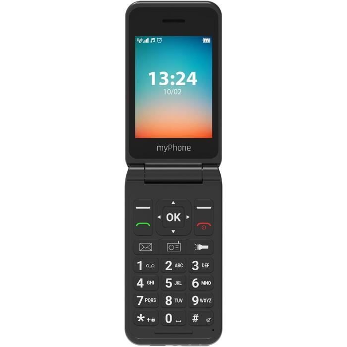 Flip Phone - MP MYPHONE - myPhone Flip LTE - SOS Button - 4G - 1000 mAh Battery