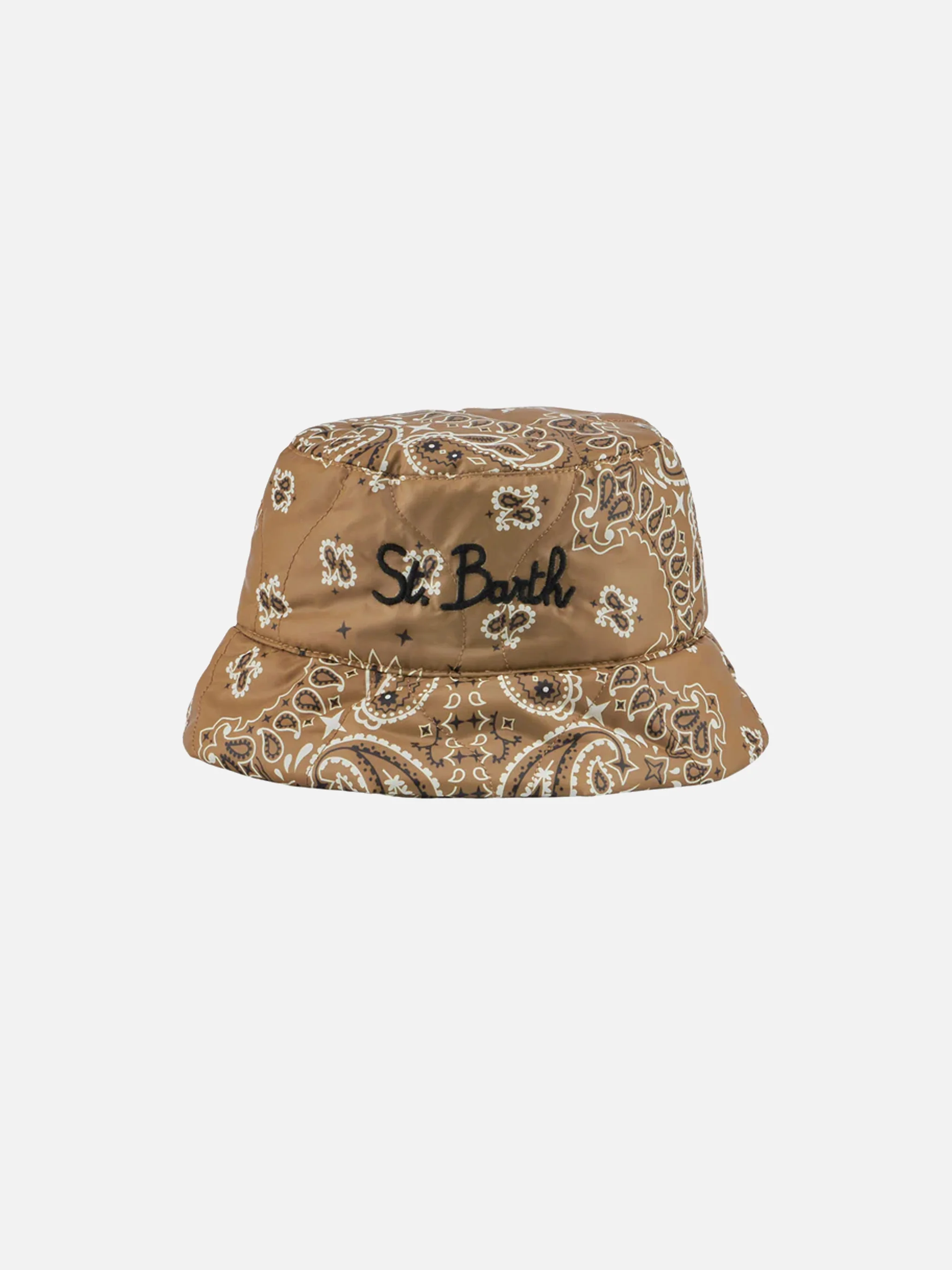 Cappello da donna modello pescatore con stampa bandana
