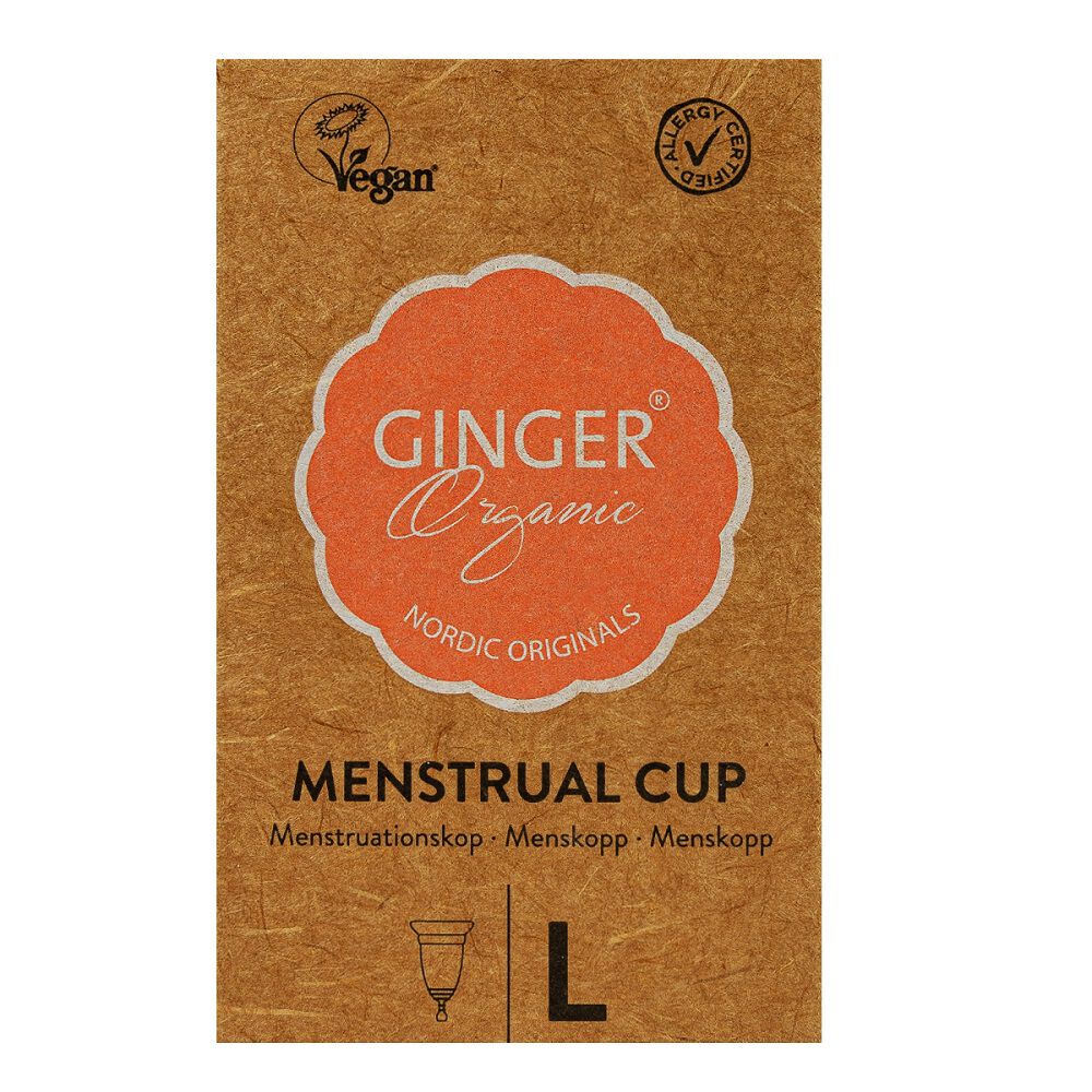 Organska menstrualna čašica s đumbirom