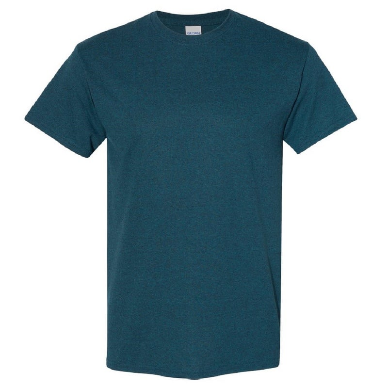  Camiseta Básica De Manga Corta Gildan zwaar katoen 100% Algodón Gordo