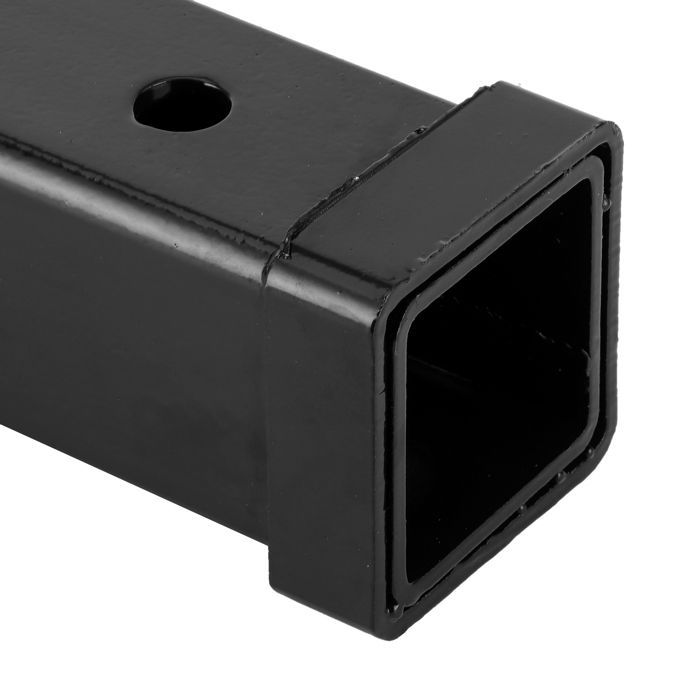 Prolunga per gancio di traino SALALIS da 12 pollici, tubo quadrato in acciaio da 500 libbre per auto di piccole dimensioni