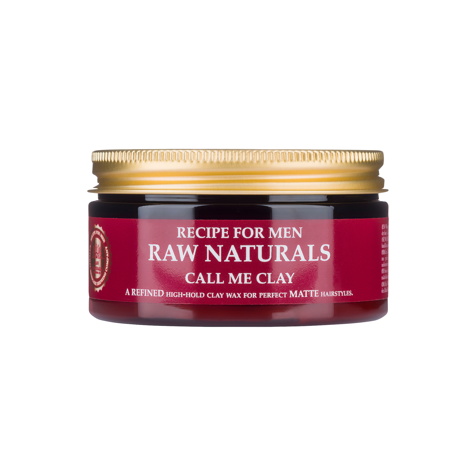 Call Me Clay hajformázó viasz 100 ml - RAW Naturals