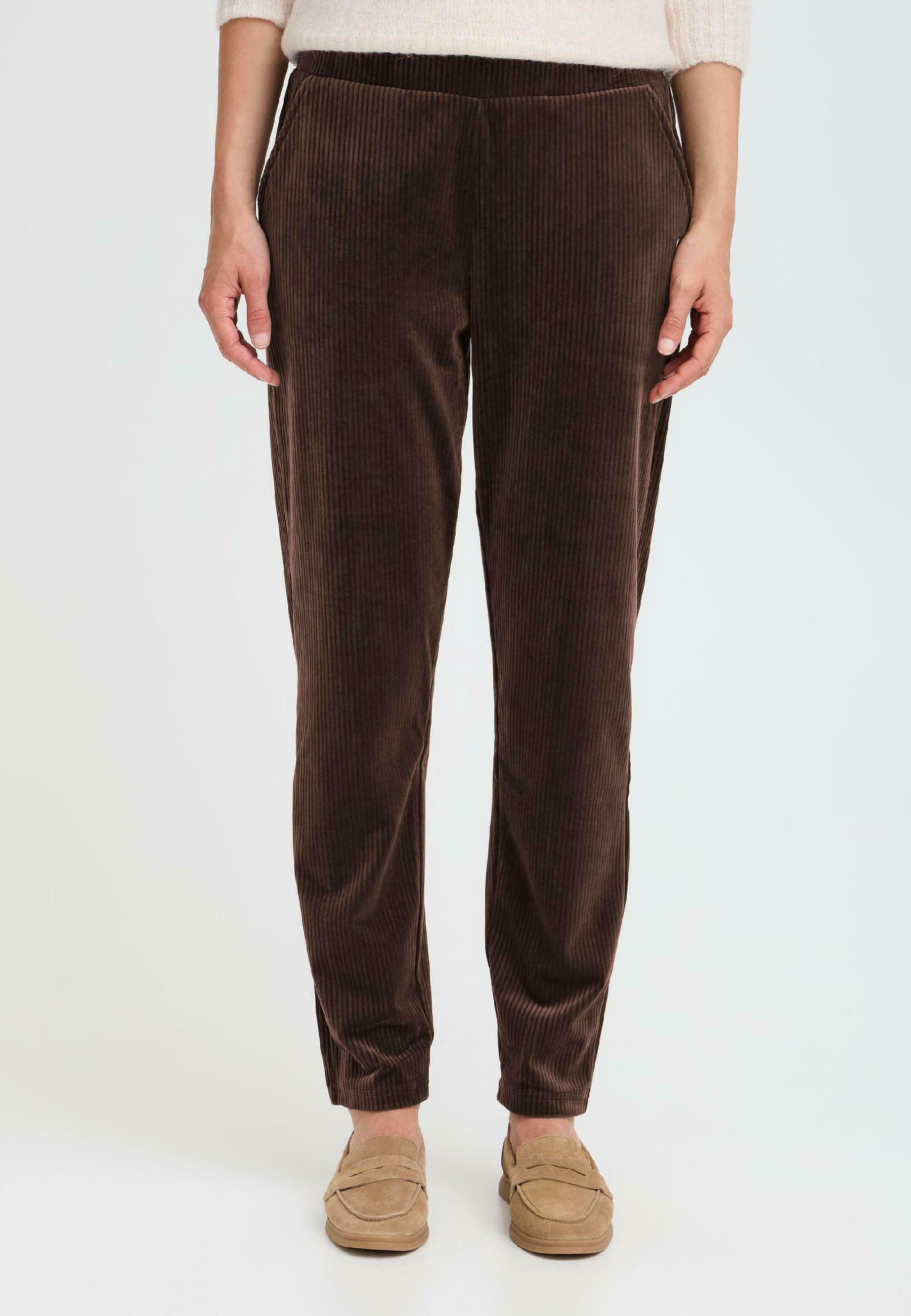 Oxmo OXEBBA - Broek - koffieboon