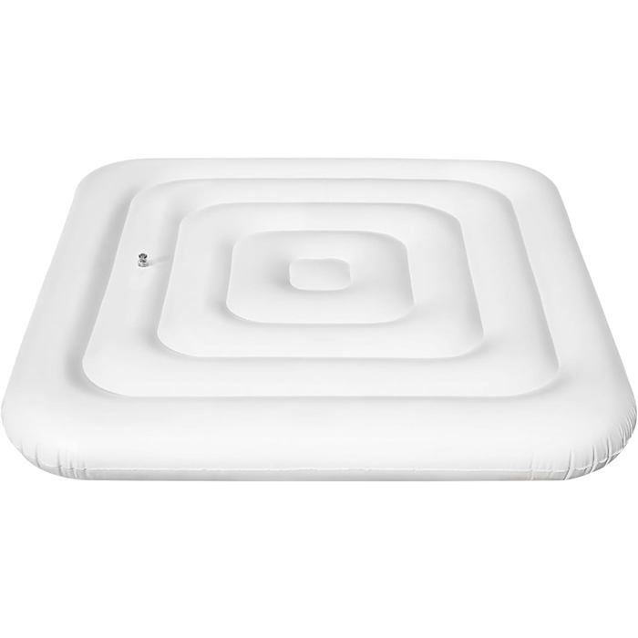 Inflatable cover for square spa - Nosheir - Diameter 135 cm - Quick inflation valve - Easy deflation valve