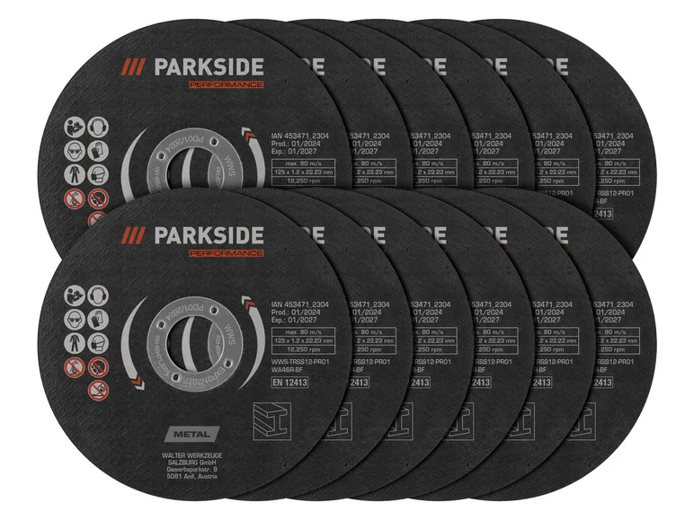 Discos Tronçonner ou Barber da PARKSIDE PERFORMANCE® 125 mm
