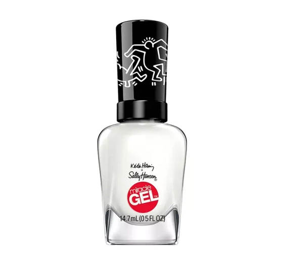 Sally Hansen Miracle Gel Keith Haring lakier do paznokci 918 Blanc Canvas 14,7ml