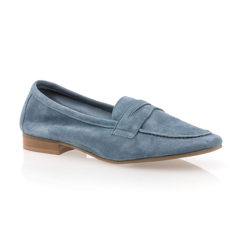 Mocassins / chaussures bateau Femme Bleu