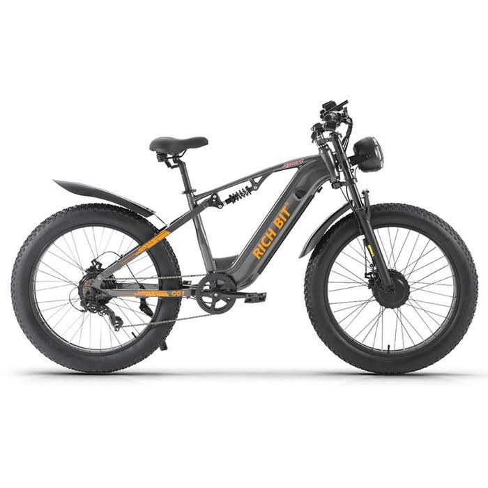 Motocicleta eléctrica todoterreno de 26
