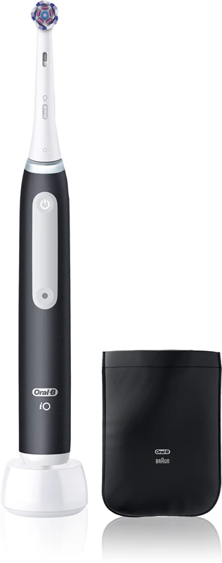 Escova de dentes elétrica Oral-B iO White Clean com estojo de carregamento