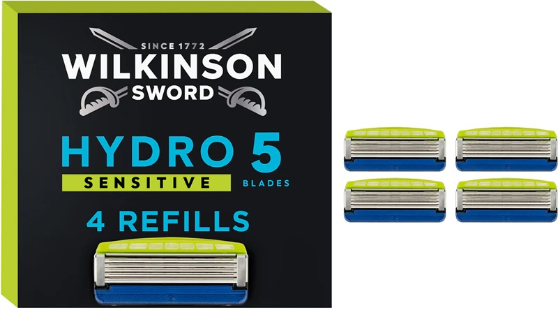 Wilkinson Sword Hydro5 Skin Protection Sensitive atsarginiai peiliukai