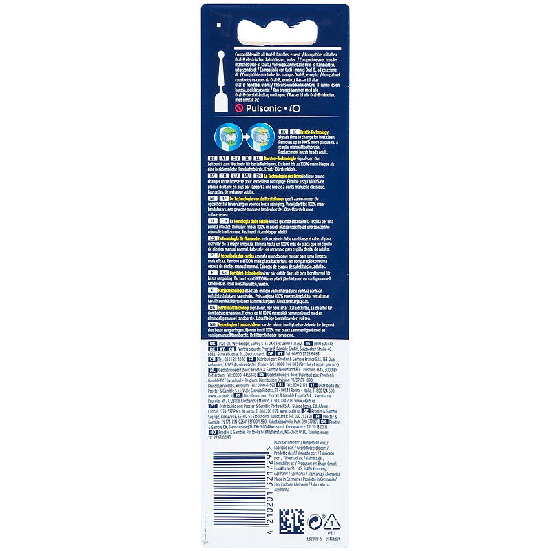 Oral-B Oral-B borsthuvuden, 5 st., precisionsrengöring