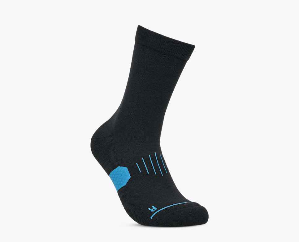 HOKA GPX Crew Run Sokken Zwart