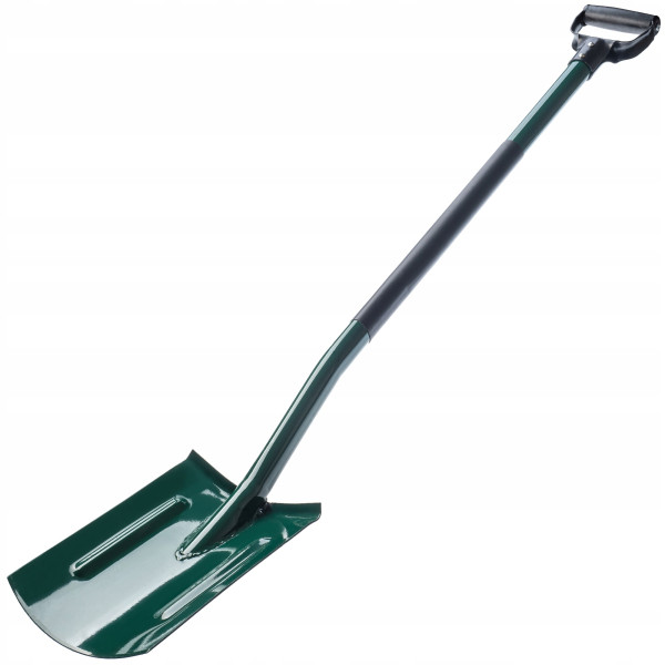Łopata Szpadel Prosty Metal Trzonek Ergonomiczny
