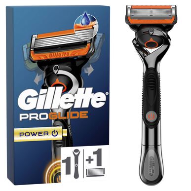 Gillette Pro Glide Power miesten parranajokonepakkaus 1 kpl