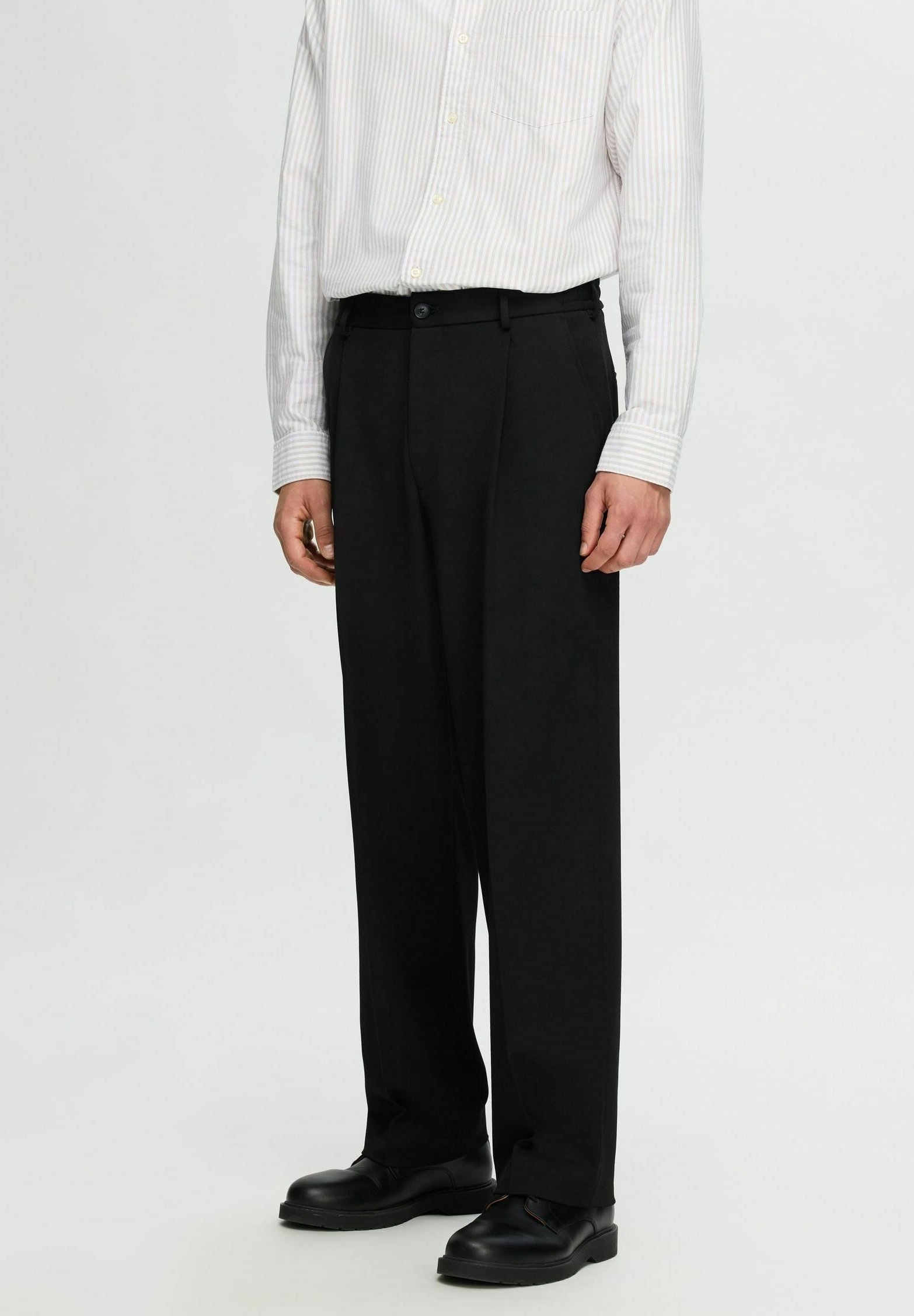 Pantaloni Selected Homme - neri