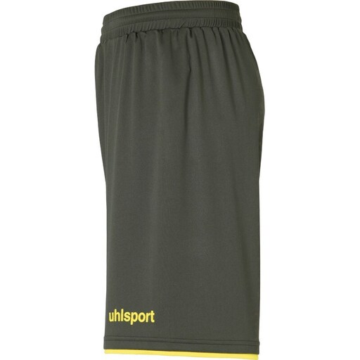  Uhlsport kluba šorti tumši olīvzaļi/amarillo fluorīds