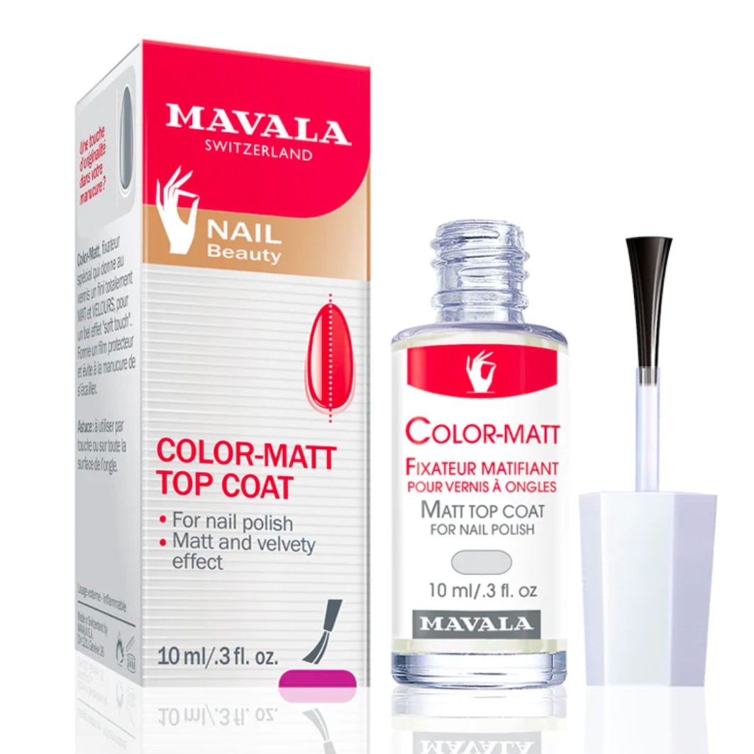 Mavala nagų lakas Color-mat - MATT VIRŠUTINIS SLUOKSNIS