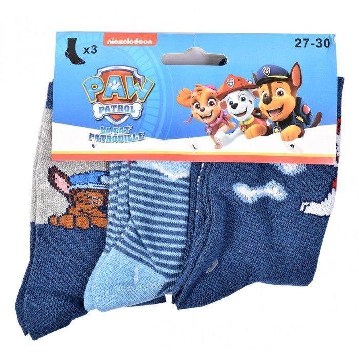 Calzini da bambino con licenza ufficiale - Confezione a sorpresa da 12 paia - PAW Patrol