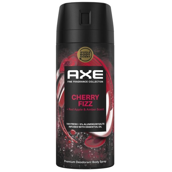 Axe Fine Fragrance Cherry Fizz dezodorants ķermenim, 150 ml