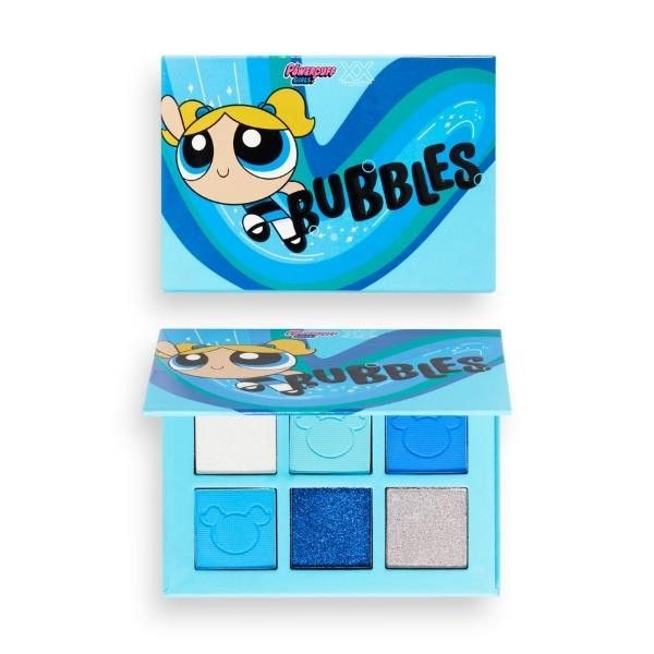 Paleta očných tieňov Powerpuff Girls so 6 odtieňmi Palety očných tieňov a líčenie