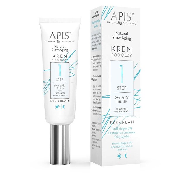 APIS Slow Aging - Silmänympärysvoide VAIHE 1 Raikas ja hehkuva 15ml
