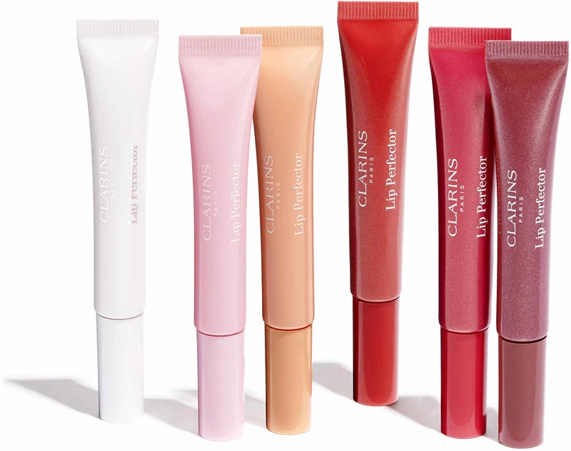 Clarins Lip Perfector Glow bleščilo za ustnice z bleščicami za ustnice in lica