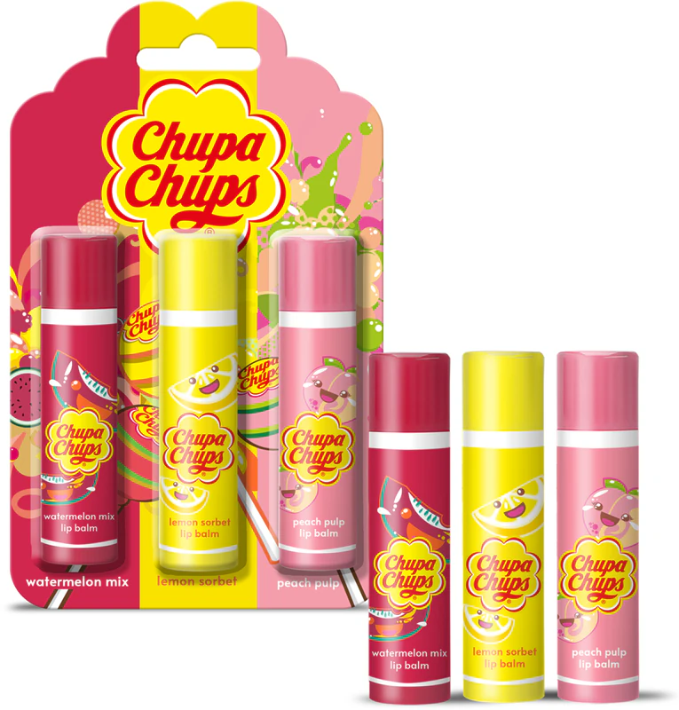 Bálsamo labial com sabor de frutas Corsair CHUPA CHUPS