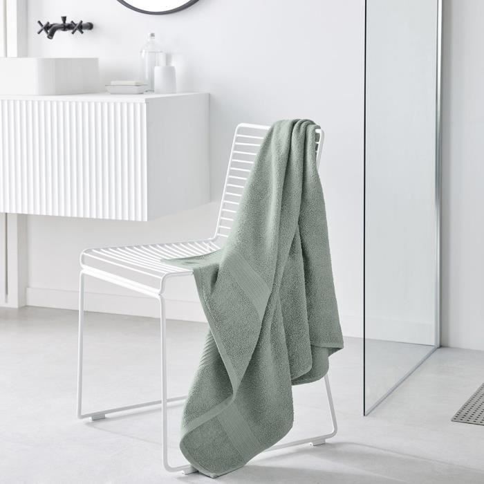 Toalla de baño TODAY 70x130 cm 100% algodón - Celadón