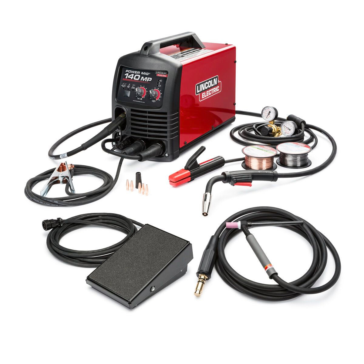 Máquina de solda multiprocesso POWER MIG 140 MP TIG One-Pak