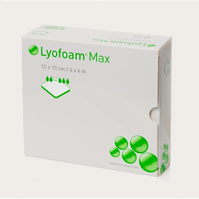 Lyofoam Max Medic 10x10cm 10 stuks