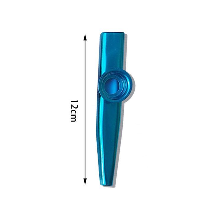 Juego de 6 kazoos, kazoo infantil con 10 registros (regalo para fiestas), adecuado para niños, amantes de la música y principiantes.