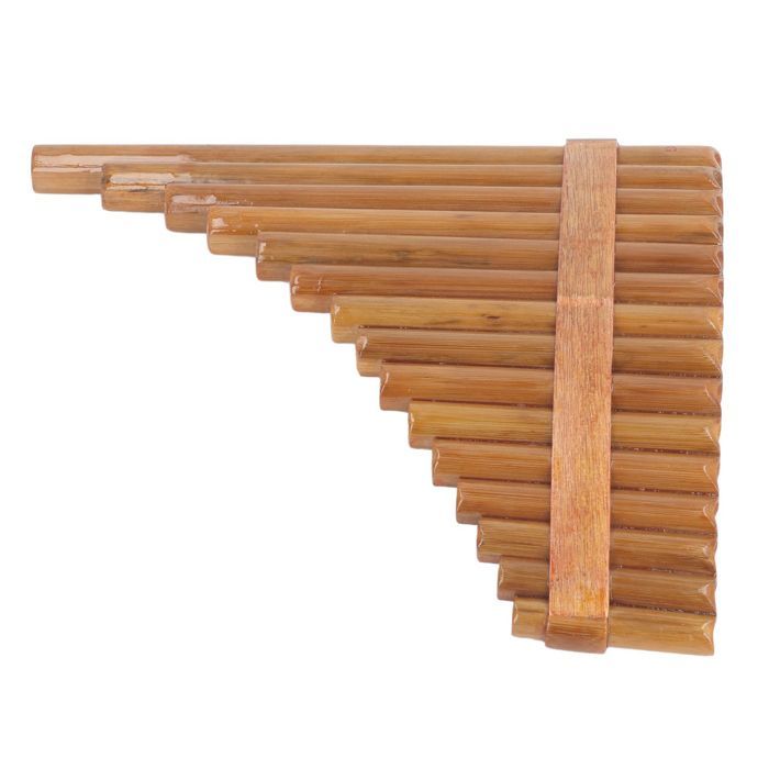 Flauta de Pan musical profesional Vvikizy, 15 instrumentos, para diestros