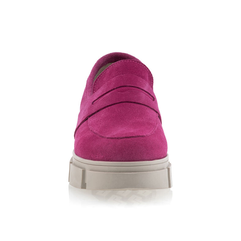 Rosa Damen-Loafer/Bootsschuhe